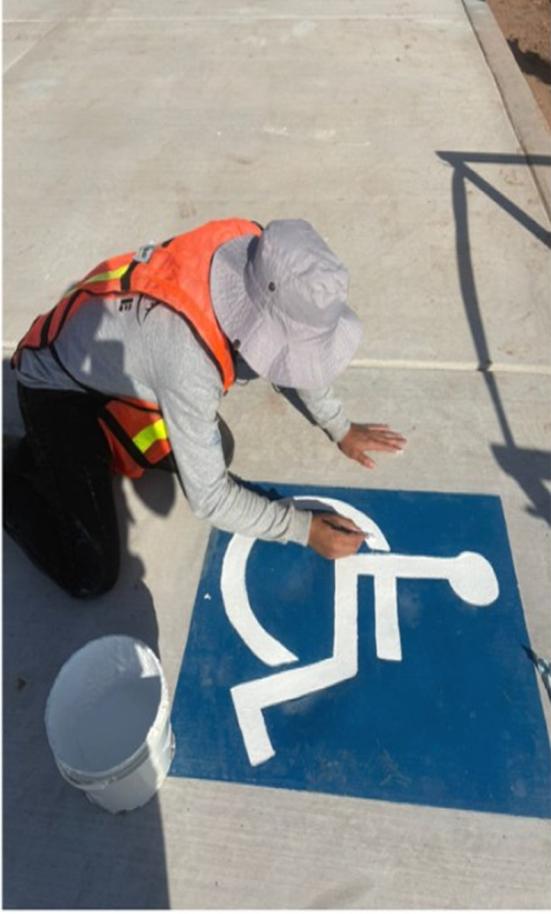 Trazo, layout y pintura — G. Monte Industrial Solutions