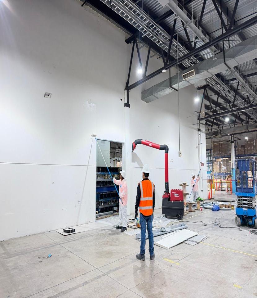 Pintura en muros — G. Monte Industrial Solutions