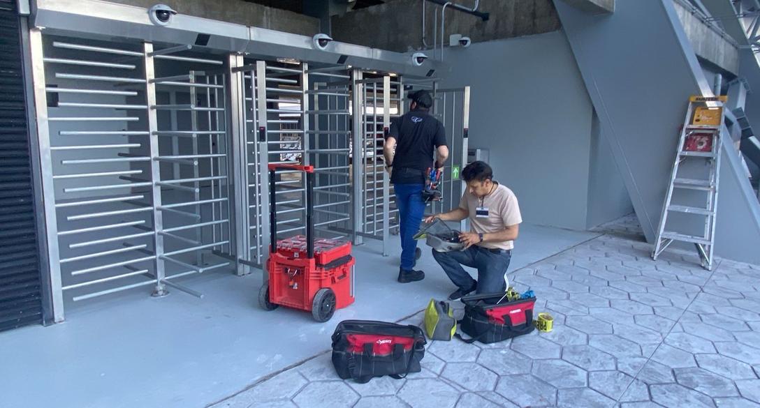 Control de acceso — G. Monte Industrial Solutions