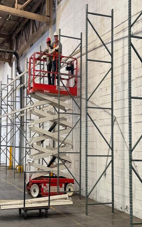 Desmantelamiento de racks — G. Monte Industrial Solutions