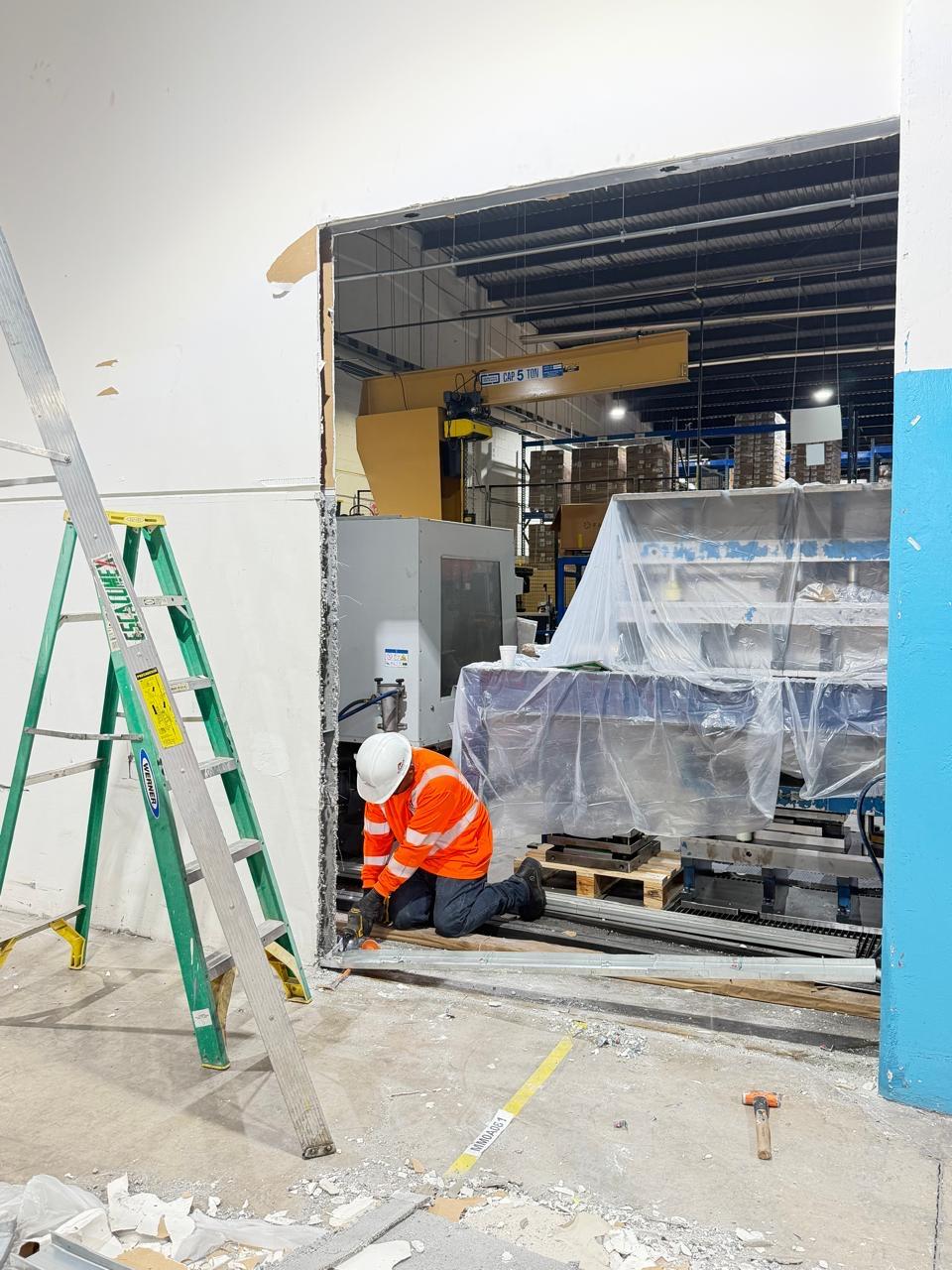 Adecuaciones de muro block — G. Monte Industrial Solutions